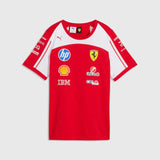 Dámské tričko Scuderia Ferrari F1 x Puma s logy sponzorů - týmová edice
