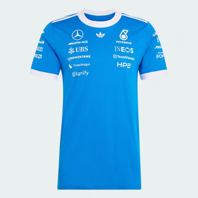 Tričko Mercedes-AMG Petronas F1 Team – Silverstone 2026 Edition, modré