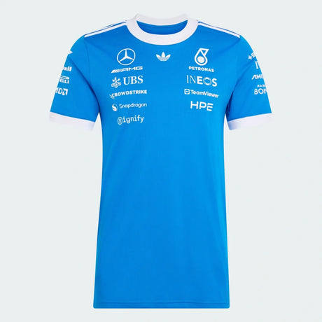 Tričko Mercedes-AMG Petronas F1 Team – Silverstone 2026 Edition, modré