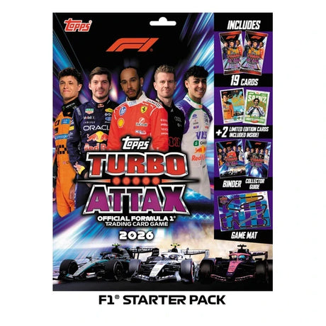 Topps Turbo Attax Formula 1 2026 – startovací balíček