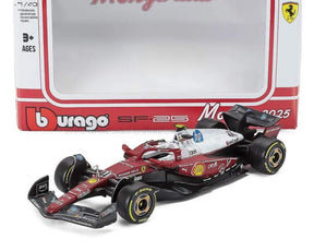 Model Scuderia Ferrari SF-25 BBurago #44 Lewis Hamilton Monza 2025