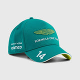 Kšiltovka Aston Martin F1 Team Fernando Alonso #14 2026 – zelená