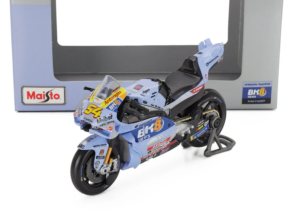 Model Maisto Ducati MotoGP GP25 v měřítku 1:18 – Fermin Aldeguer #54, Gresini Racing