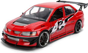 Model Jada Rychle a zběsile Mitsubishi Lancer Evolution IX v měřítku 1:24 – Tokyo Drift 2006