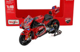 Model Maisto Ducati MotoGP GP25 v měřítku 1:18 – Francesco Bagnaia #63