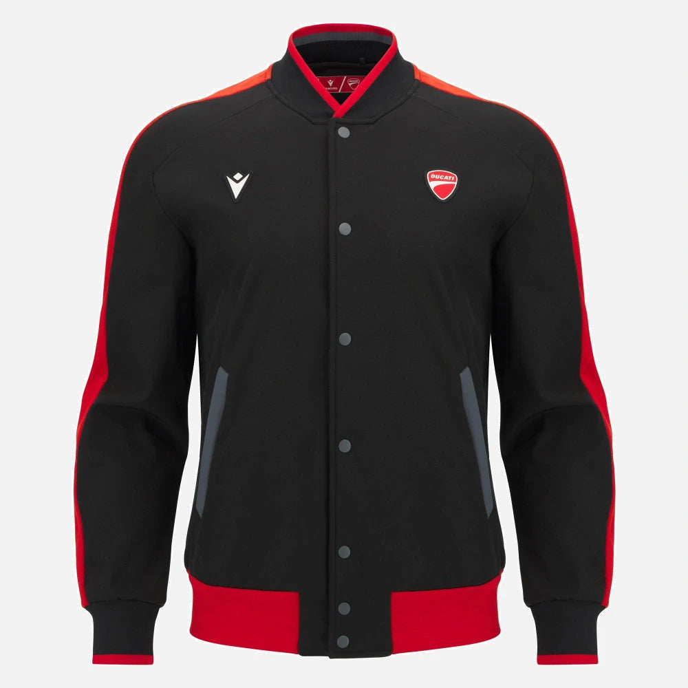 Softshellová bunda Ducati x Macron s logem – černá