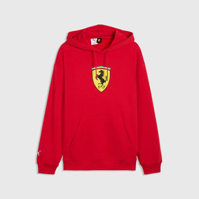 Mikina Scuderia Ferrari F1 x Puma s velkým štítem – červená