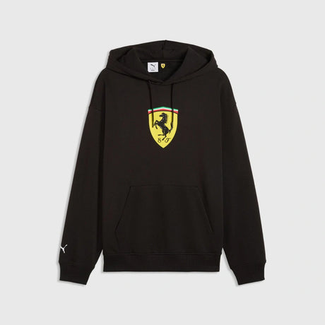 Mikina Scuderia Ferrari F1 x Puma s velkým štítem – černá