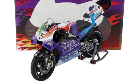 Model NZG Ducati Desmosedici GP23 Johann Zarco v měřítku 1:12 – Mugello Edition
