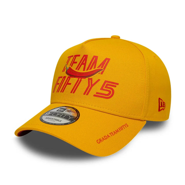 Kšiltovka Carlos Sainz TEAMFIFTY5 New Era 9FORTY – žlutá