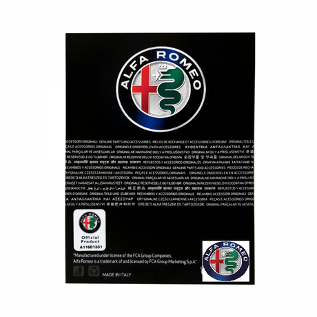 Samolepky Alfa Romeo Quadrifoglio