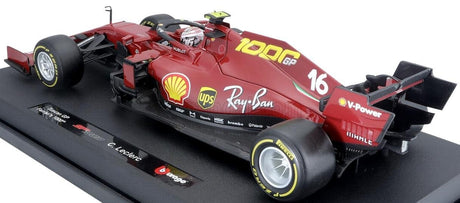 Model Scuderia Ferrari Bburago #16 Leclerc, GP Toskánska 1000TH 2020