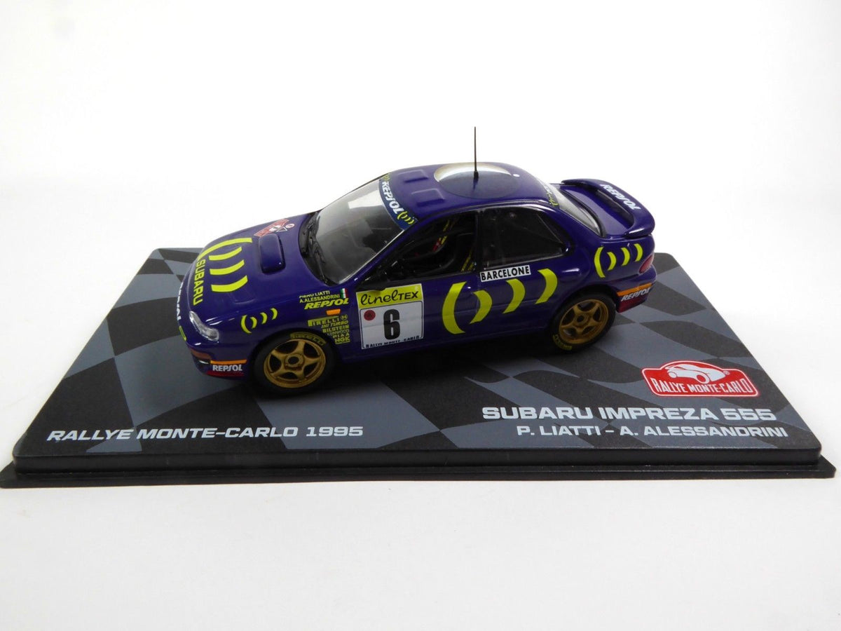 Model Subaru Impreza 555 Rally Monte Carlo 1995 P. Liatti – A. Alessandrini
