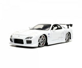 Model Rychle a Zběsile Mazda RX-7 White