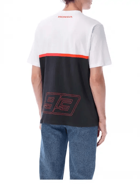 Triko HRC Honda X Marc Marquez bílé