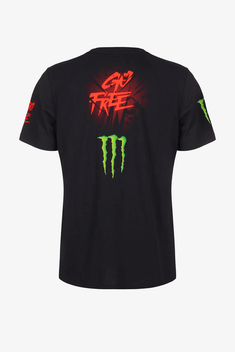 Francesco Bagnaia triko Monster Energy černé 63