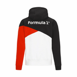 F1 tech volnočasová mikina F1 s kapucí