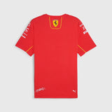 Týmové tričko Charles Leclerc - Scuderia Ferrari F1 červené