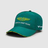 Dětská týmová kšiltovka Aston Martin F1 Team zelená