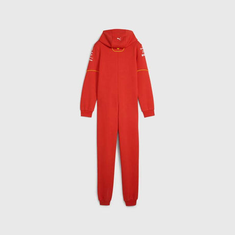 Dětský pyžamový overal Scuderia Ferrari s kapucí - 152 CM