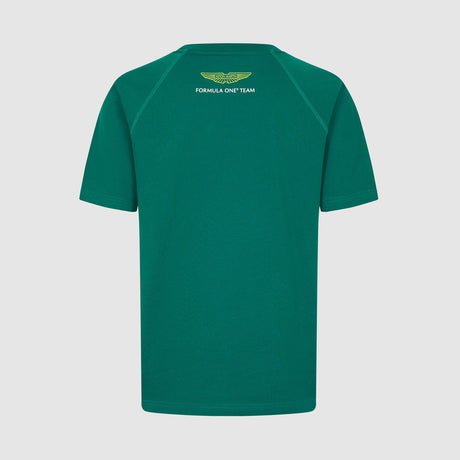 Aston Martin F1 Team volnočasové tričko LOGO zelené