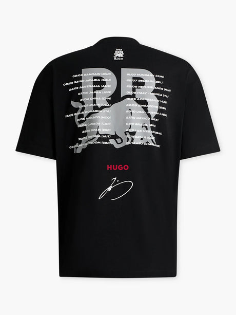 Fanouškovské tričko Yuki Tsunoda - Visa Cash App RB - F1 Team černé