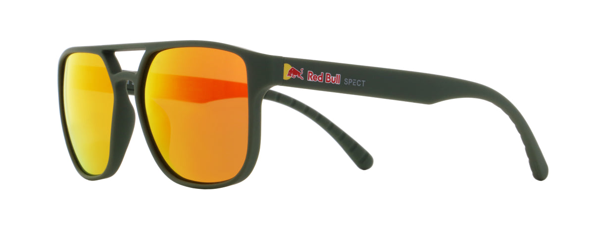 Red Bull Spect sluneční brýle ELROY olivově zelené s hnědými skly