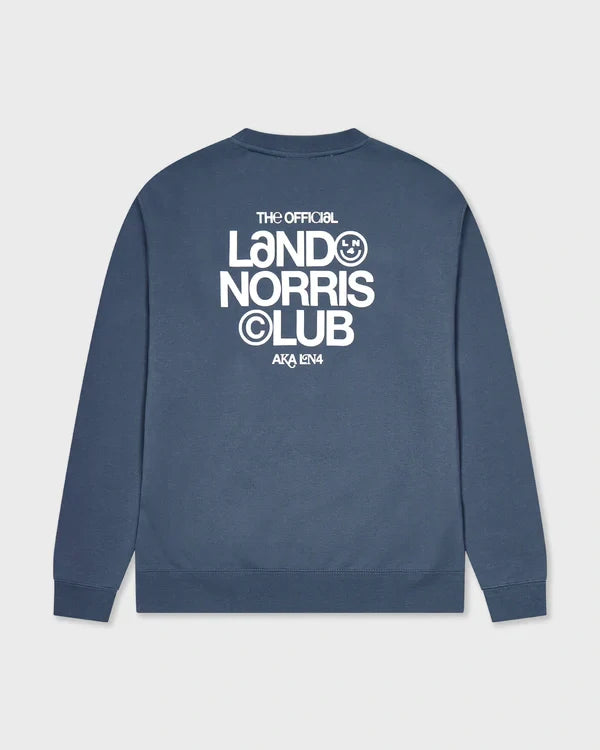 Mikina Lando Norris LN4 Club – modrá