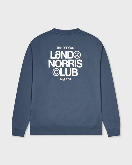 Mikina Lando Norris LN4 Club – modrá