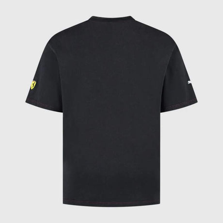 Volnočasové tričko Scuderia Ferrari F1 černé GRAPHIC