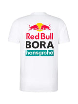 Fanouškovské tričko Red Bull Bora Hansgrohe bílé s logem