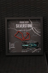 3D obraz Petrol Art – Fernando Alonso, Silverstone