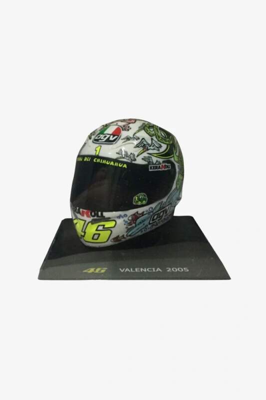 Model přilby Moto GP Valentino Rossi Valencia 2005