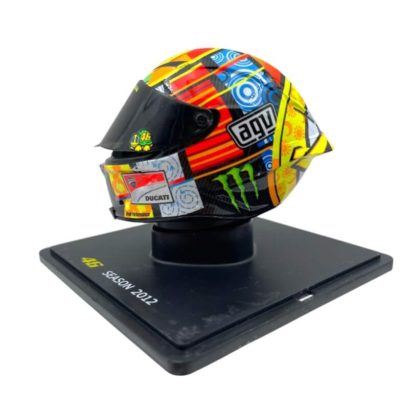 Model přilby MotoGP Valentino Rossi Ducati 2012