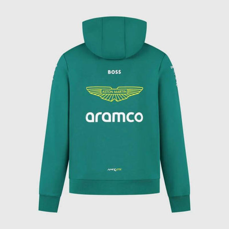 Týmová mikina Aston Martin F1 Team s logy sponzorů