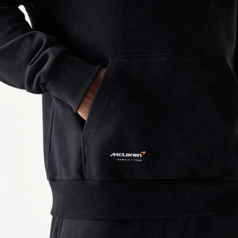 Volnočasová mikina McLaren F1 NE WRDMARK černá - oversize