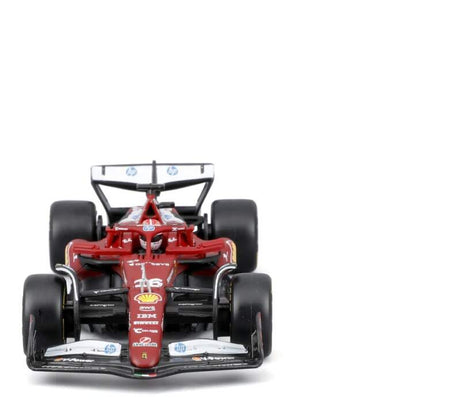 Model Scuderia Ferrari SF-25 BBurago #16 Charles Leclerc 2025 v měřítku 1:43 Signature