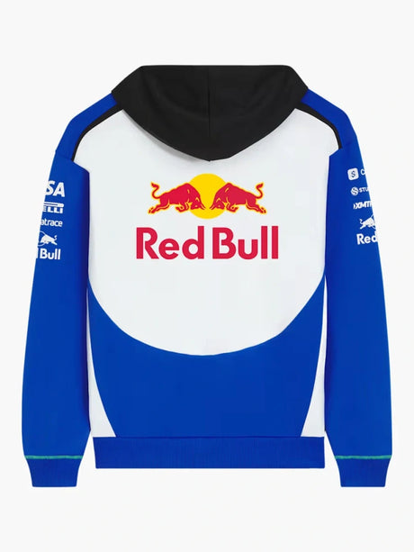 Týmová mikina Visa Cash App Racing Bulls na zip s logy sponzorů – Team Edition