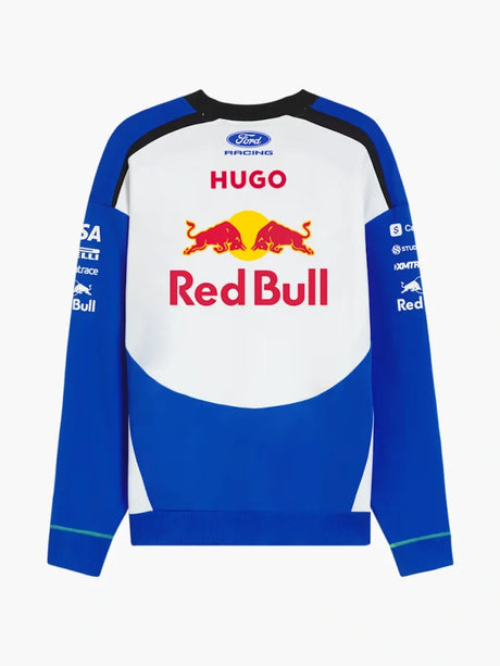 Týmová mikina Visa Cash App Racing Bulls s logy sponzorů – Team Edition