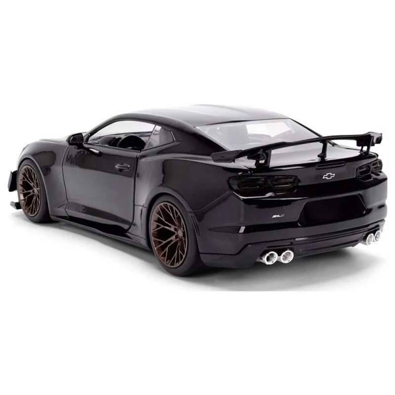 Model Chevrolet Camaro 2024 ZL1 1LE černý - Rychle a zběsile