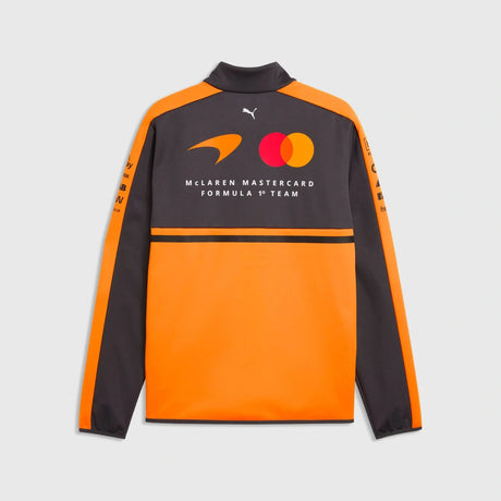 Softshellová bunda McLaren F1 Team 2026 – oranžovo-šedá