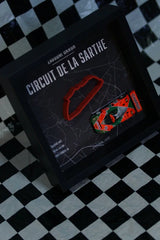 3D rám PETROL ART Le Mans s modelem Mazda 787B Johnny Herbert v měřítku 1:43