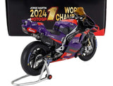 Model NZG MotoGP - Ducati GP24 Jorge Martin v měřítku 1:12 - edice World Champion