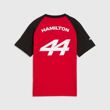 Dětské tričko Lewis Hamilton Scuderia Ferrari F1 x Puma - fanouškovská edice - 152 CM