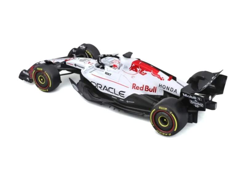 Model Red Bull F1 RB21 BBurago #1 Max Verstappen 2025 - vítěz GP Japonska