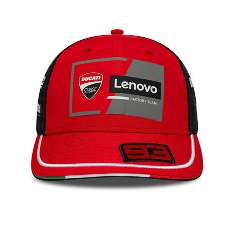Kšiltovka Ducati Lenovo Team Marc Marquez #93 2026 – červená