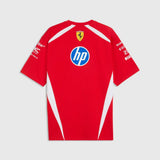 Tričko jezdce Scuderia Ferrari F1 x Puma Lewis Hamilton #44 – červené, oversized