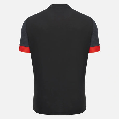Sportovní tričko Ducati x Macron s logem – tmavě šedé