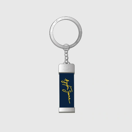 Klíčenka Ayrton Senna Signature – tmavě modrá
