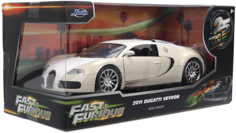Model Jada Rychle a zběsile 2011 Bugatti Veyron v měřítku 1:24
